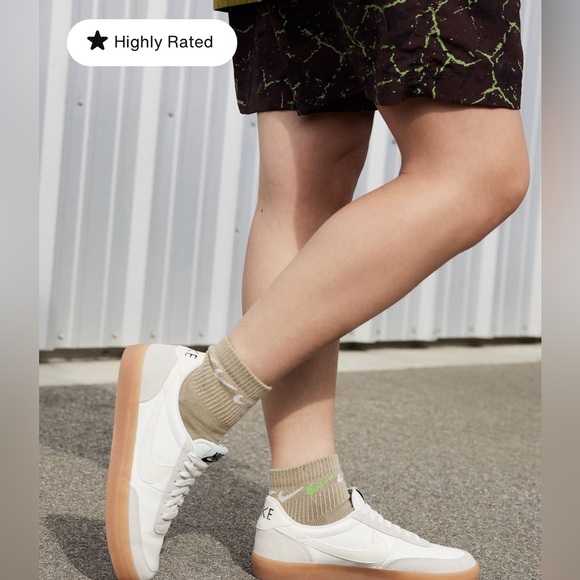 Nike ladies White Kill Shot Sneakers Size 9.5 - Picture 7 of 8